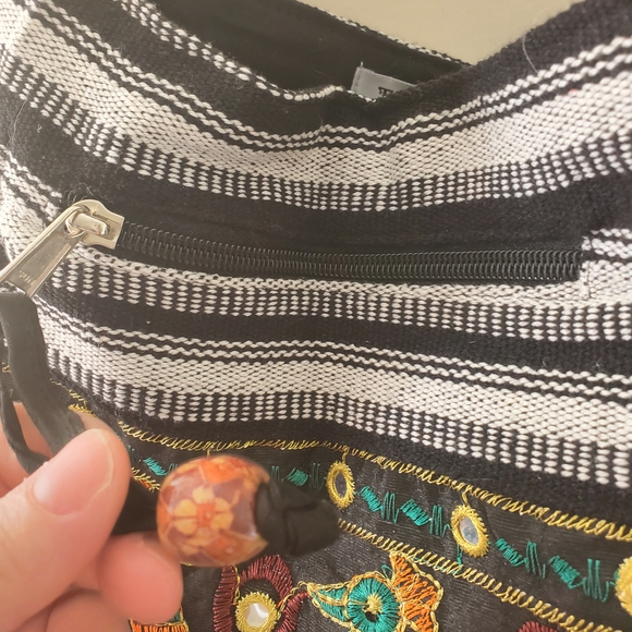 Brown/Black Boho Bag - Picture 3 of 9